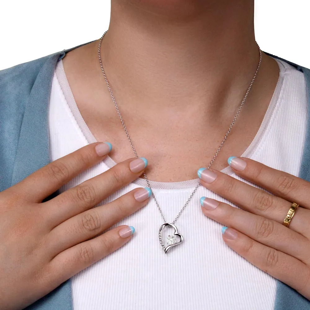 Soulmate Heart Necklace, Valentine's Gift for Her, Birthday Present, Anniversary Gift Soulmate "Two Wishes"