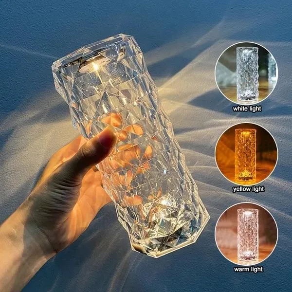 Sparkle™ - Crystal Rose Led Table Lamp