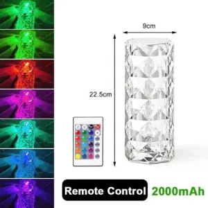 Sparkle™ - Crystal Rose Led Table Lamp