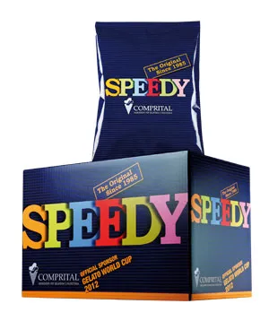Speedy Classic P190, Plain Neutral Base - 5 in 1 Versatile (Make Gelato, Sorbet, Slush, Soft Serve, Hard Ice Cream - All With This One Mix) by Comprital Italy, Case (12 x 2lbs per case)