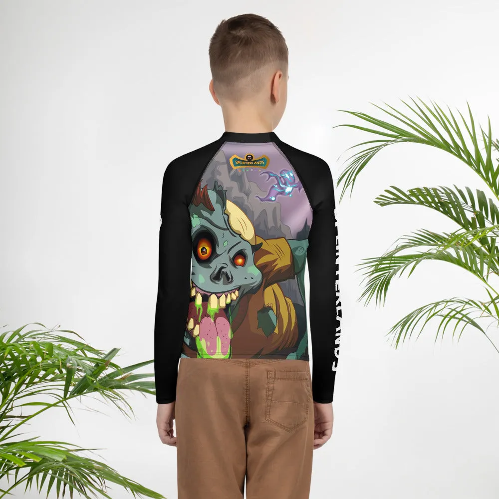 Splinterlands: Death Team Youth Rash Guard