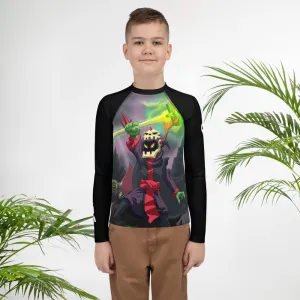 Splinterlands: Death Team Youth Rash Guard