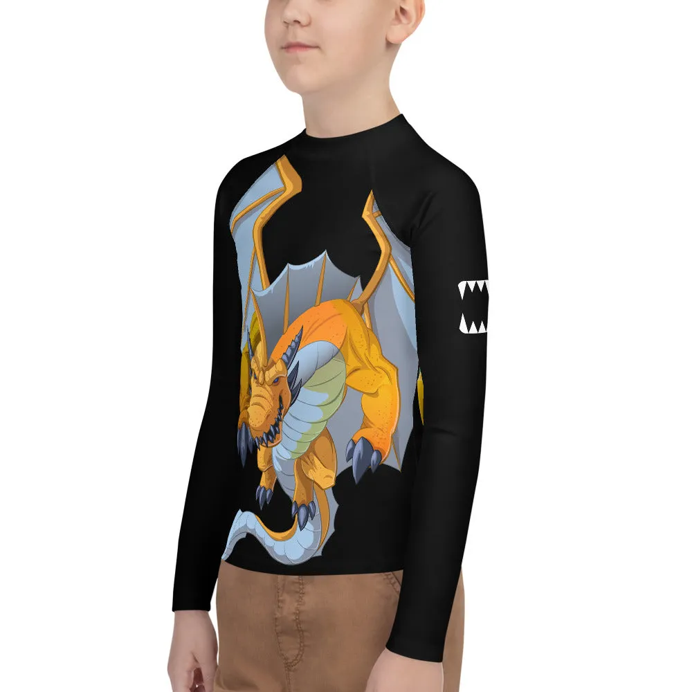 Splinterlands: Gold Dragon  Youth Rash Guard