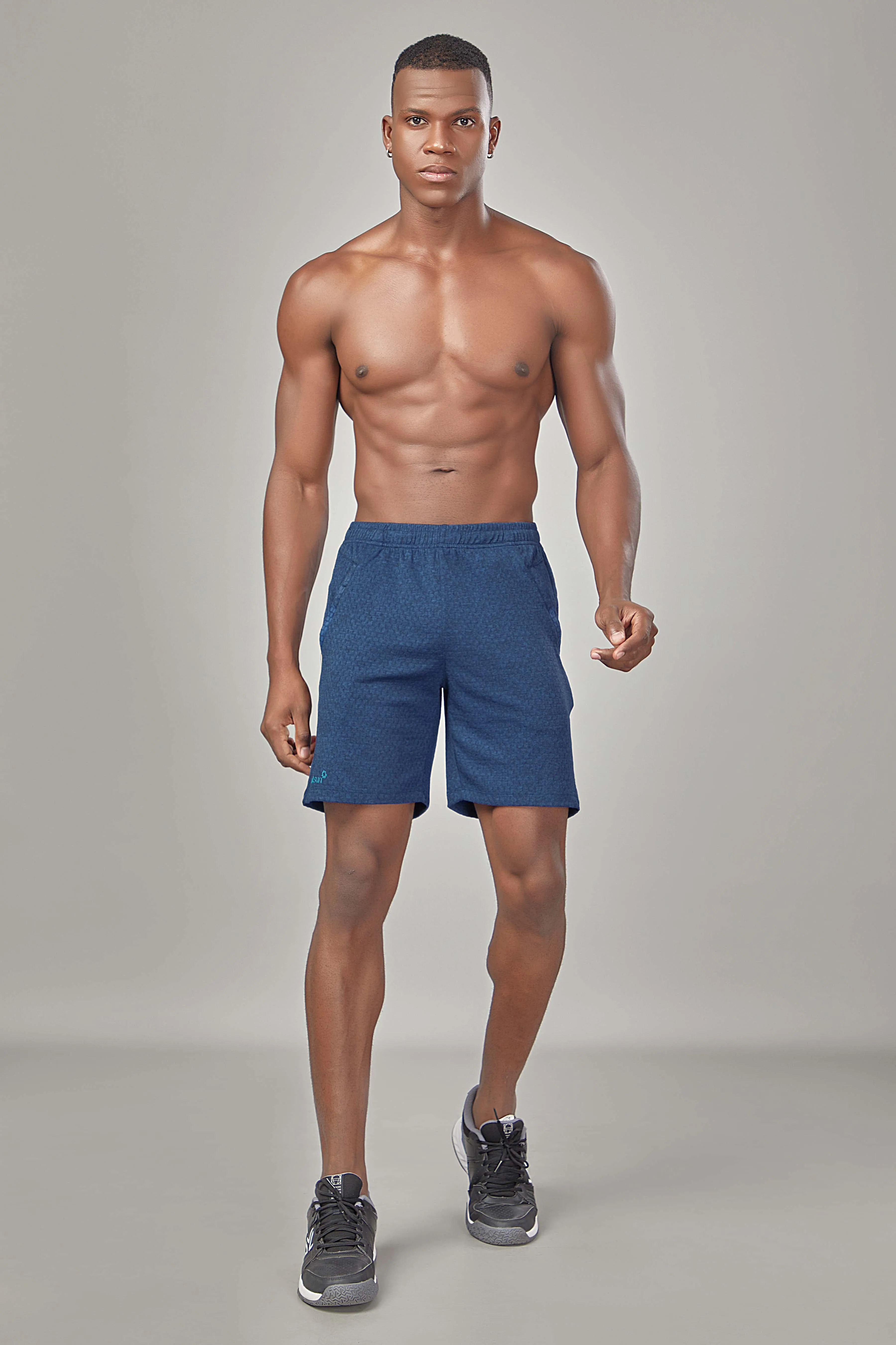 Sport Sun Men Navy Blue Max Shorts