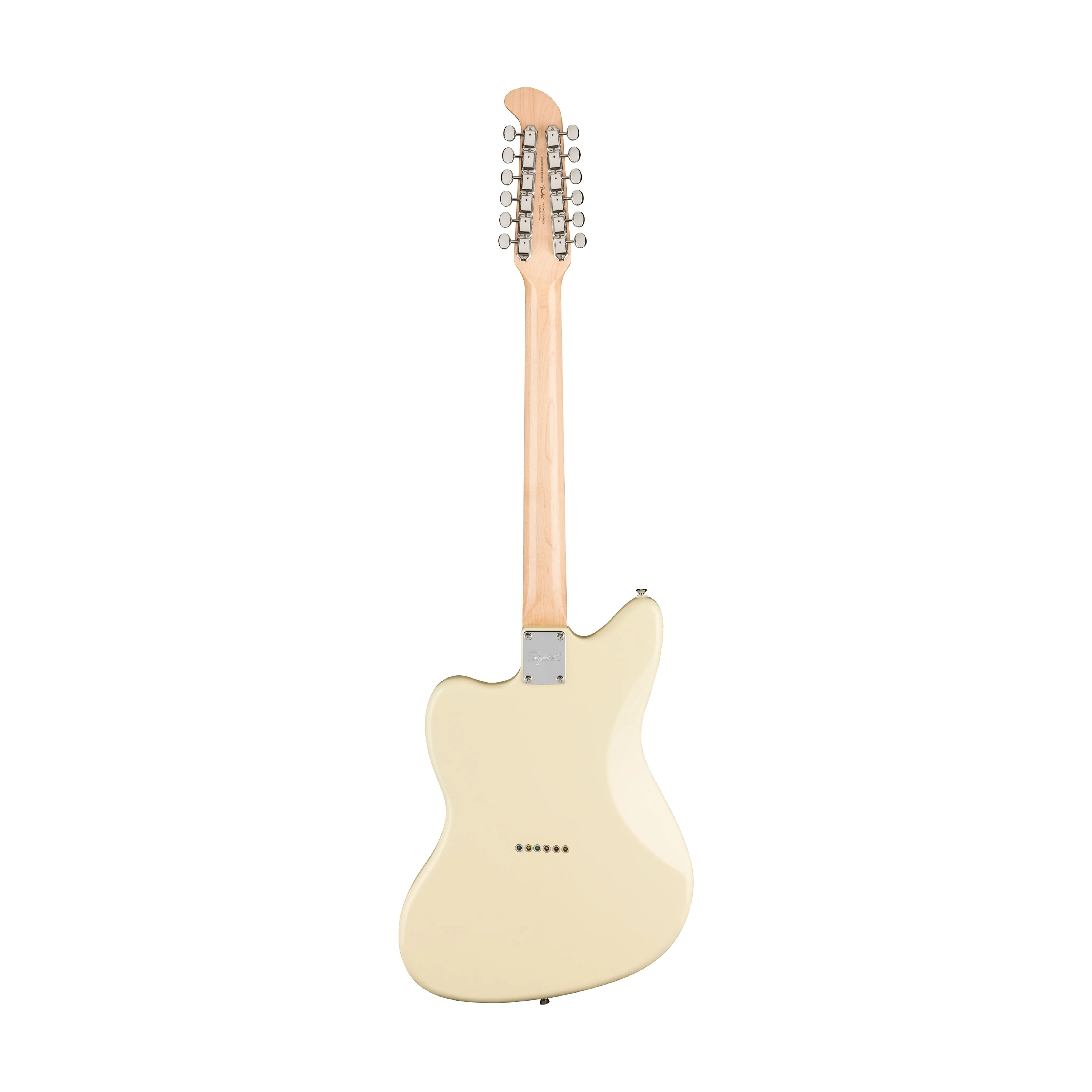 Squier Paranormal Jazzmaster XII 12-String Electric Guitar, Olympic White