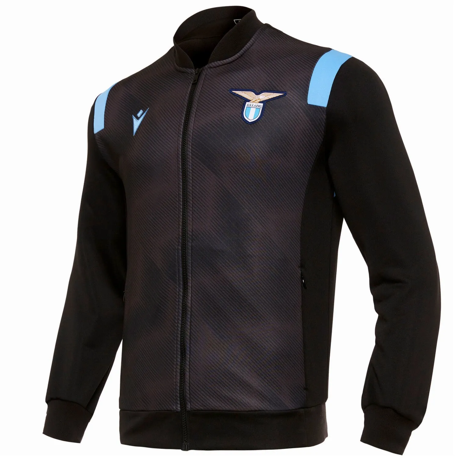 SS Lazio soccer pre-match presentation jacket 2021 - Macron