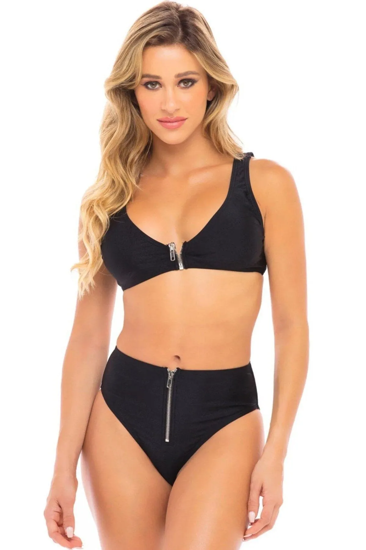 SS-Two Piece with Zipper Detail