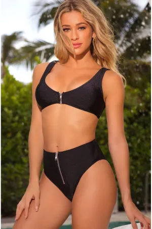 SS-Two Piece with Zipper Detail