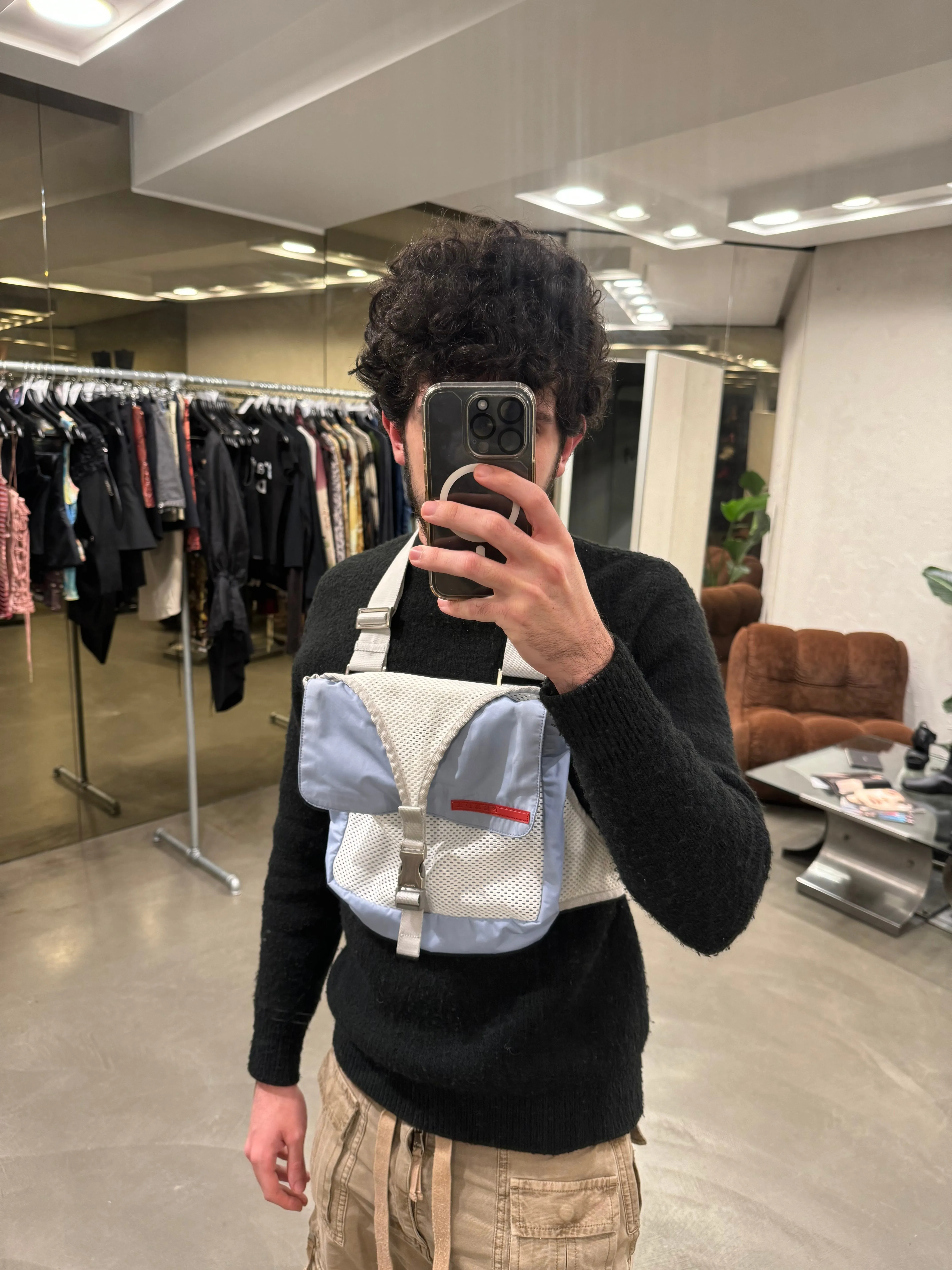 S/S2000 Prada sport cross body bag
