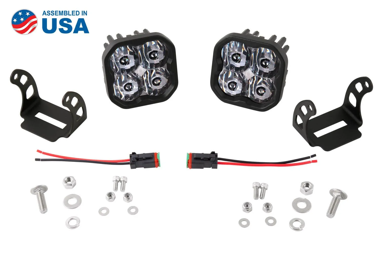 SS3 SAE/DOT White Sport LED Pod (pair)