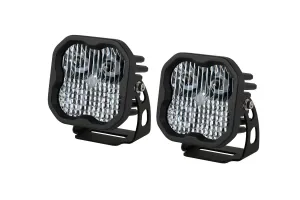 SS3 SAE/DOT White Sport LED Pod (pair)