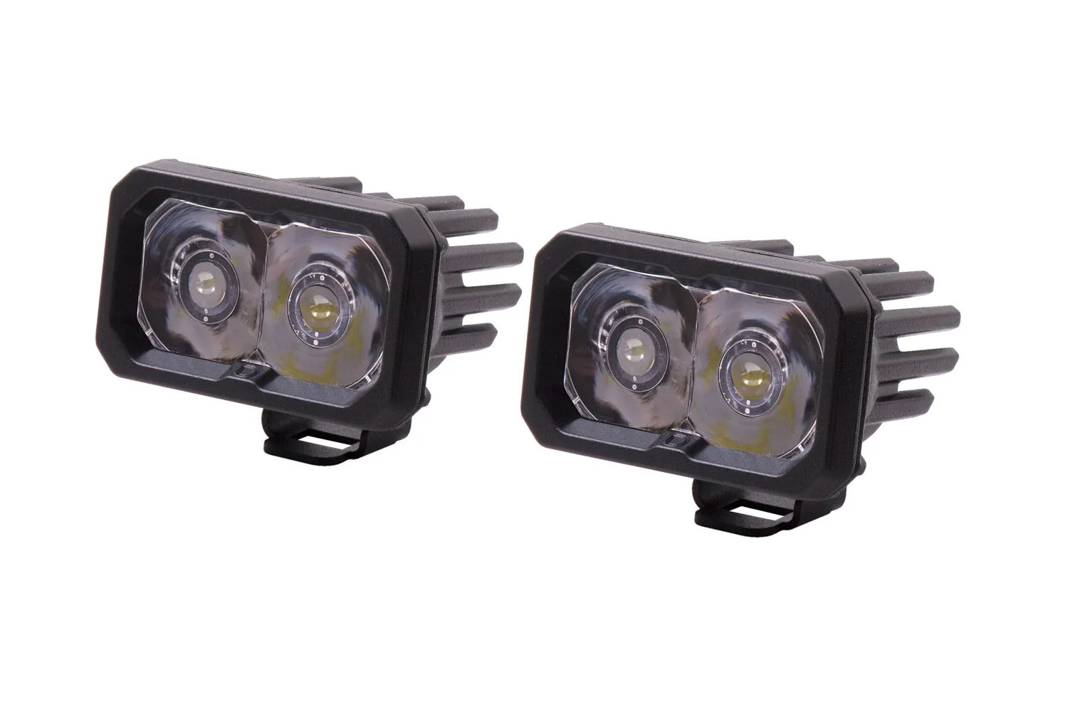 SSC2 SAE/DOT White Sport Standard LED Pod (pair)