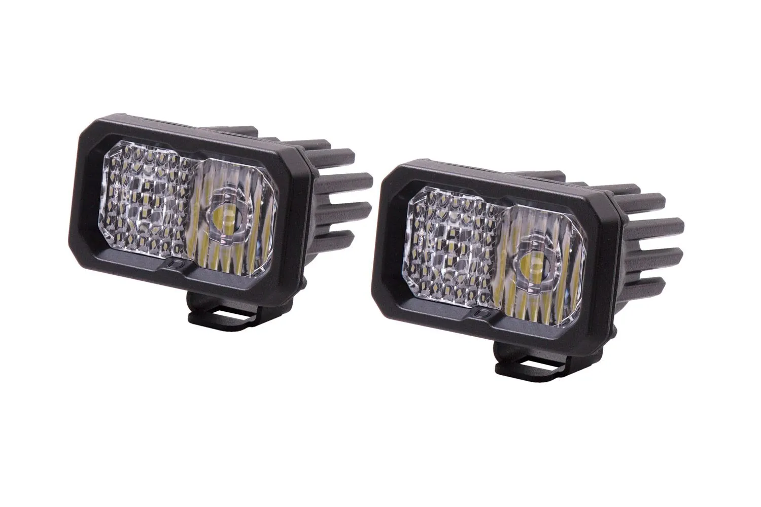 SSC2 SAE/DOT White Sport Standard LED Pod (pair)