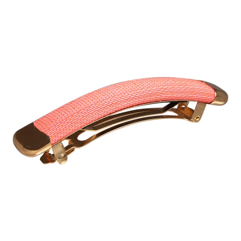 St. Tropez Large Orange Hair Clip
