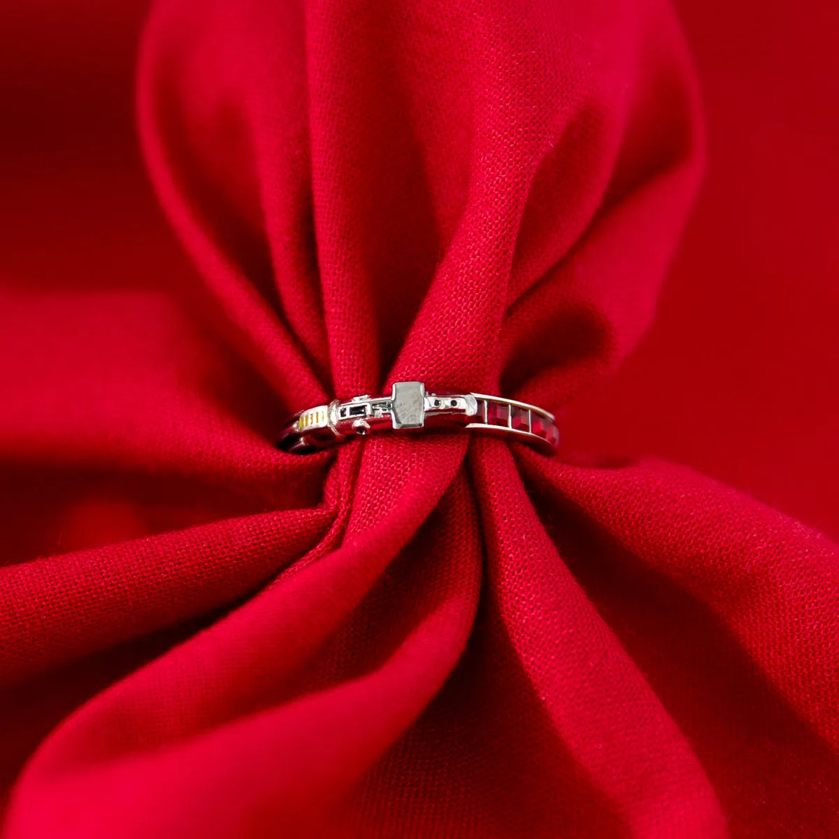 Star Wars X RockLove Darth Vader Crystal Lightsaber Ring