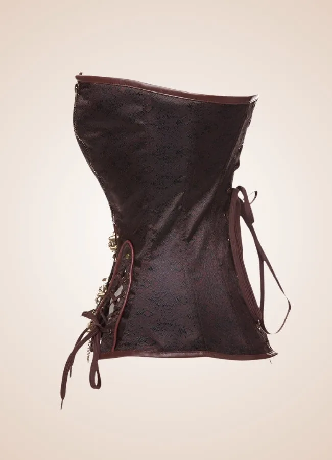 Steampunk Zipper Corset