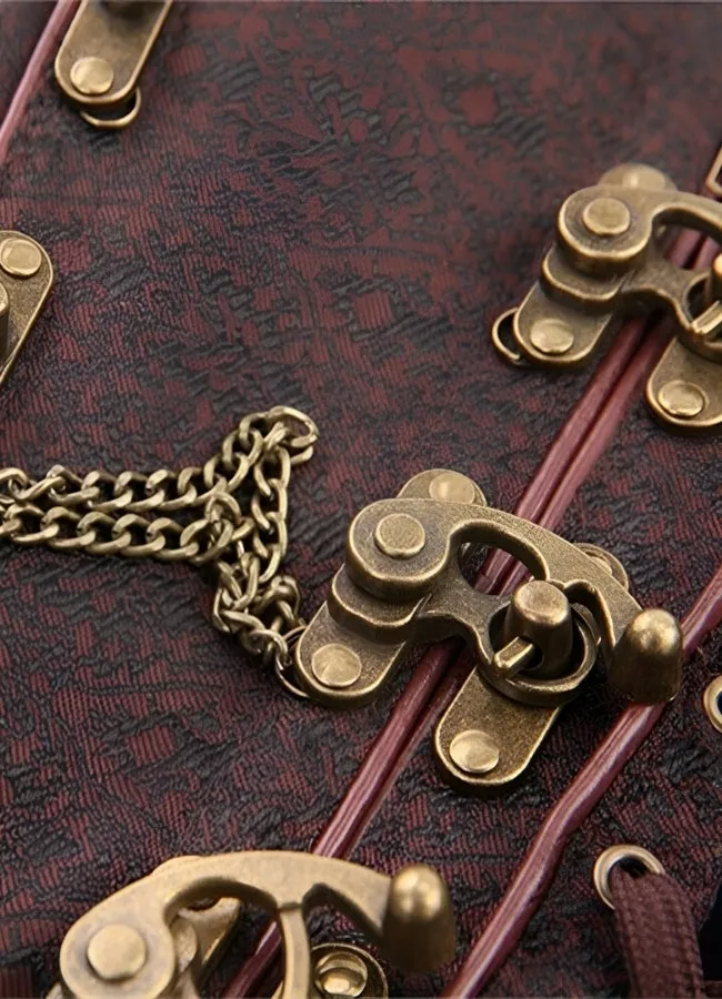 Steampunk Zipper Corset