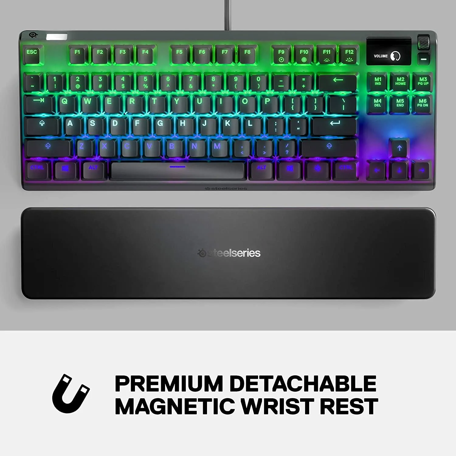 SteelSeries Apex Pro TKL Mechanical Gaming Keyboard With OLED Smart Display