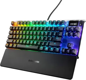 SteelSeries Apex Pro TKL Mechanical Gaming Keyboard With OLED Smart Display