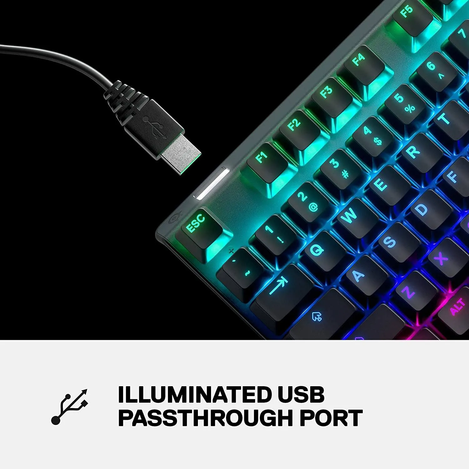 SteelSeries Apex Pro TKL Mechanical Gaming Keyboard With OLED Smart Display