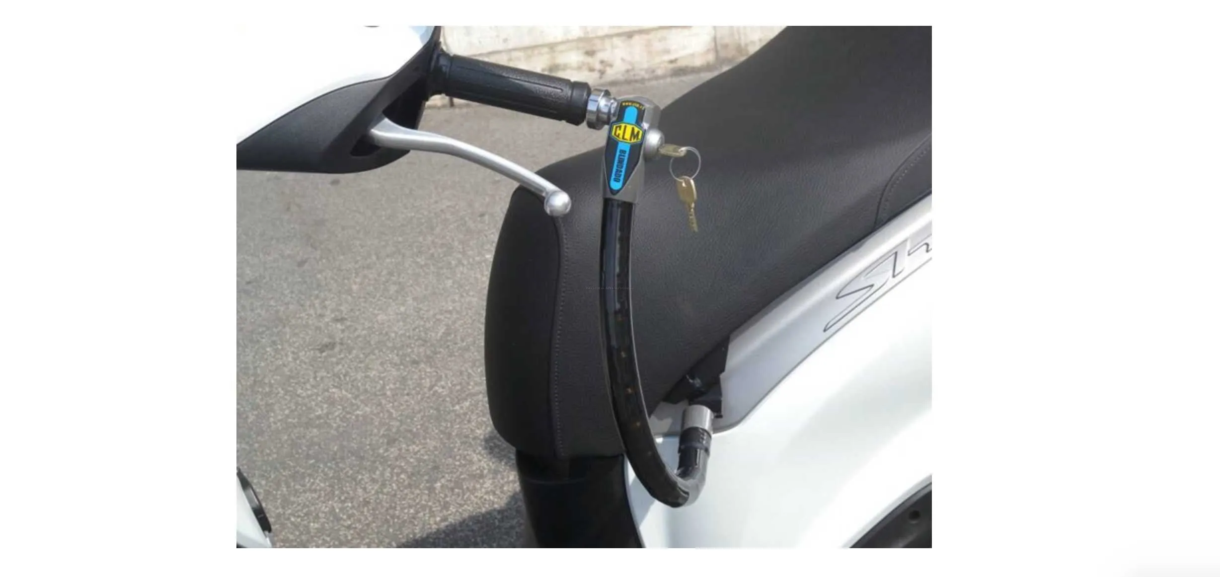 Steering Lock CLM Chic | Vespa GTS/GT/ GTV 125-300cc