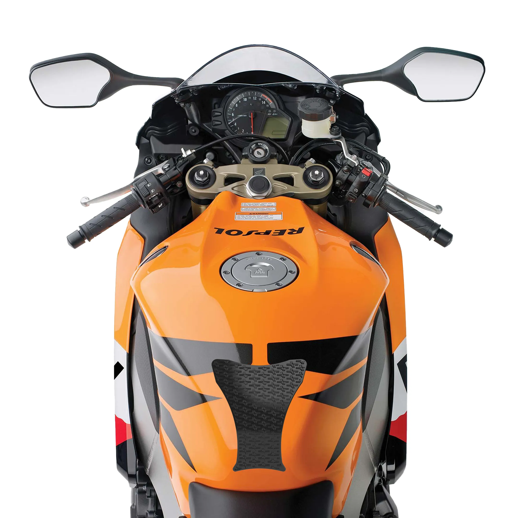 Stompgrip - Old School - Motorcycle Center Tank Pad Protector