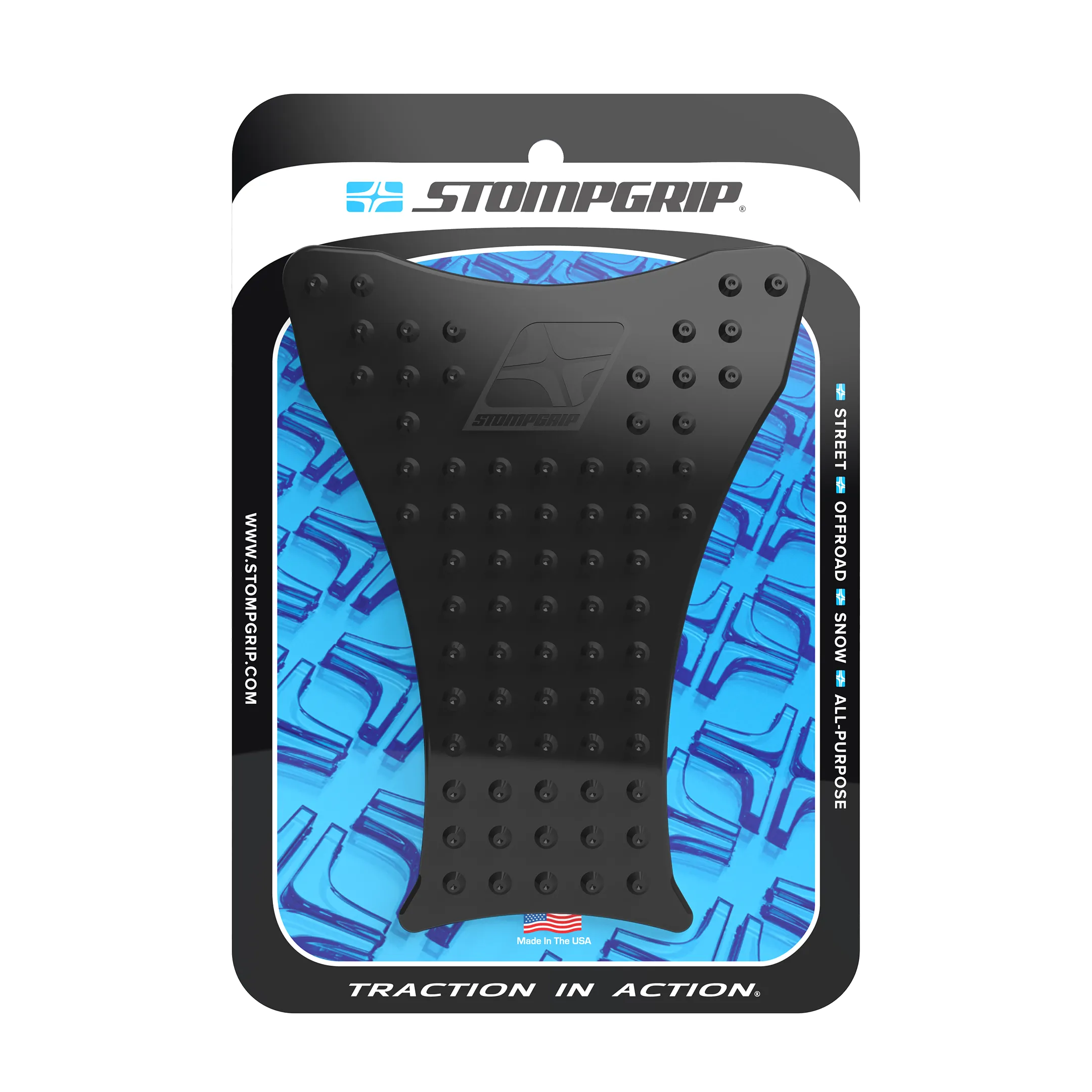 Stompgrip - Old School - Motorcycle Center Tank Pad Protector