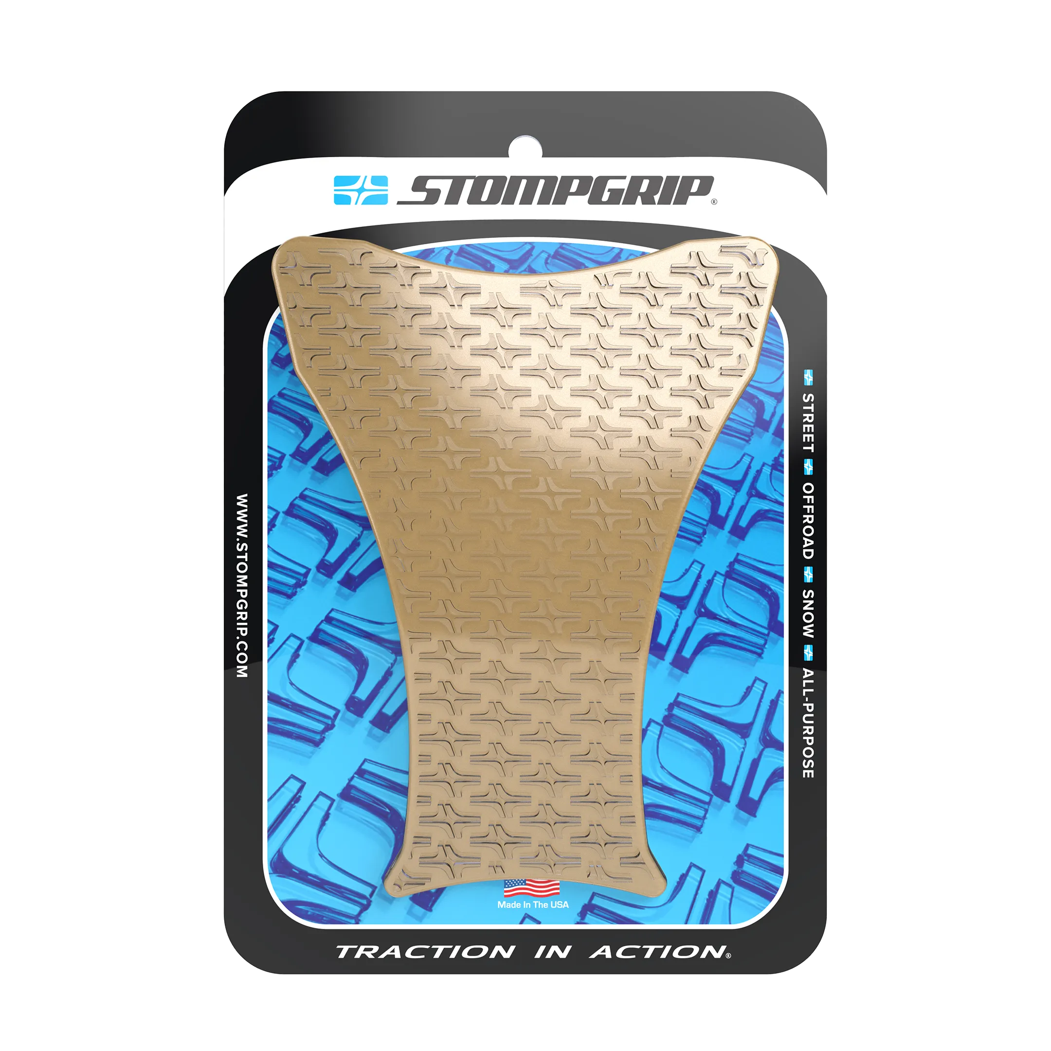Stompgrip - Old School - Motorcycle Center Tank Pad Protector