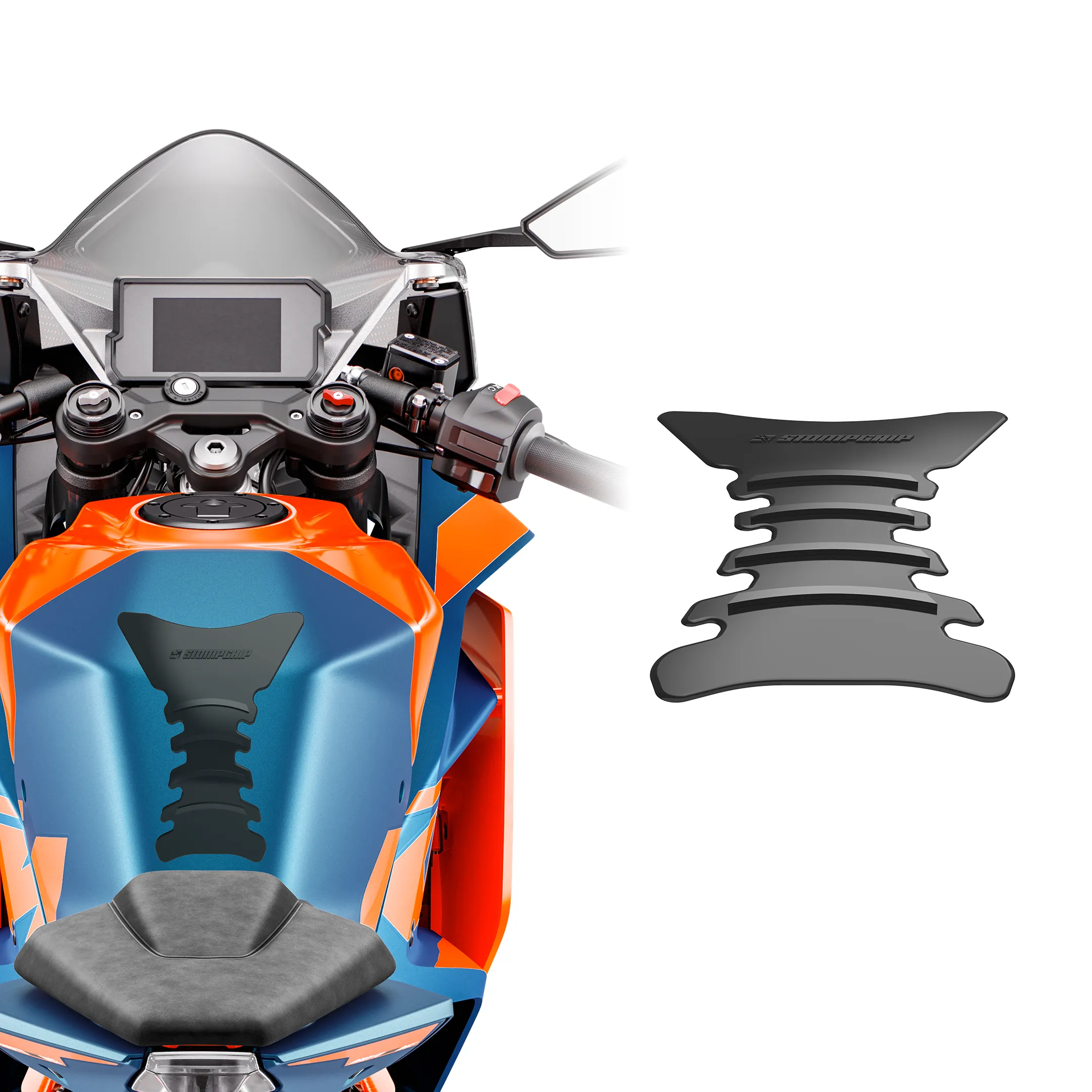 Stompgrip - Spine - Motorcycle Center Tank Pad Protector