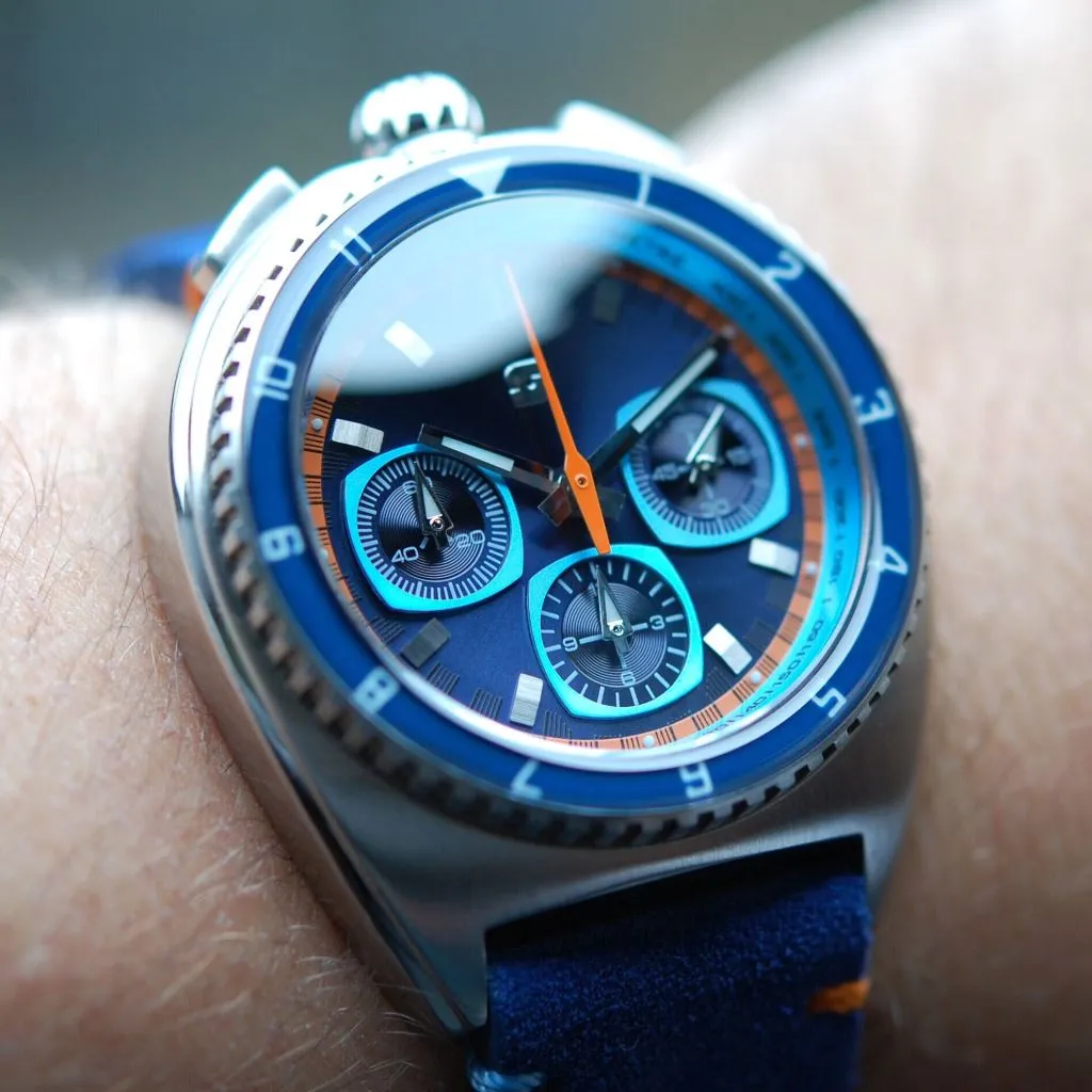 Straton Legera Bullhead - VK67 Mecha-Quartz (Blue)