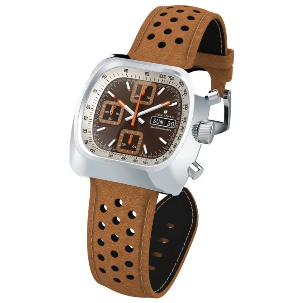 Straton Speciale LE - Swiss Valjoux 7750 (Brown&nbsp;w/&nbsp;White&nbsp;Tachymeter)