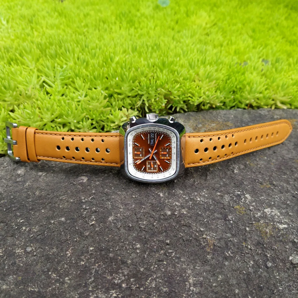 Straton Speciale - Swiss Valjoux 7750 (Brown&nbsp&&nbsp;White, Polished)