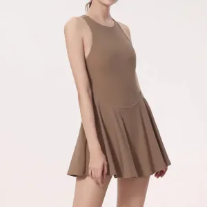 Summer Sports Dress - Quick Dry Feather Tennis Skirt