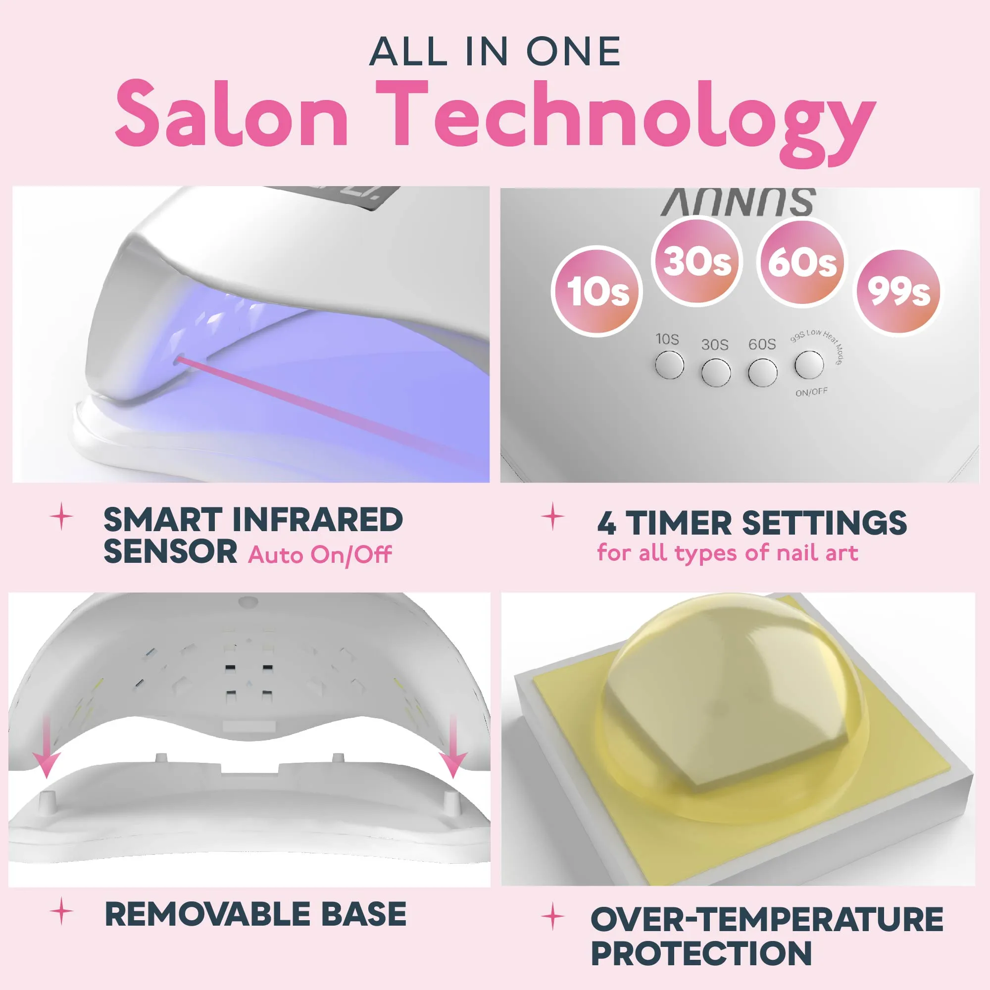 SUN5 Plus UV LED Nail Lamp