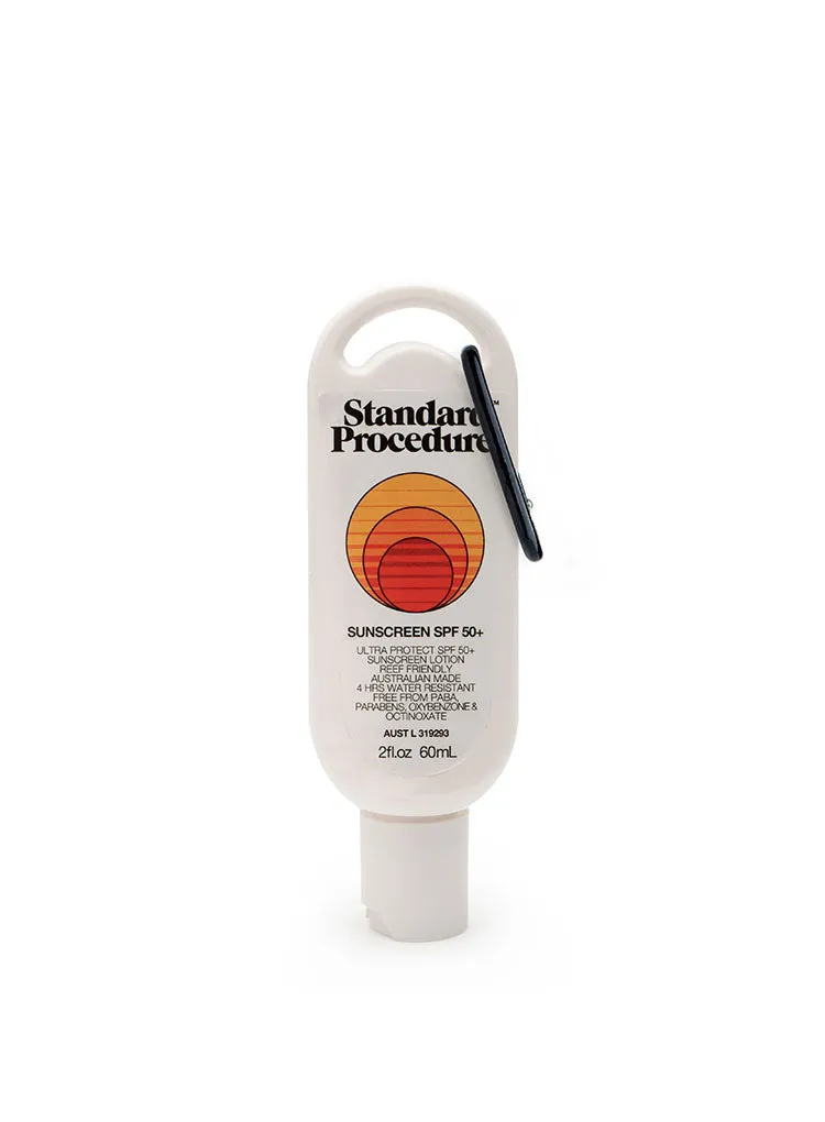 SUNSCREEN SPF 50  W CLIP ON CARABINER