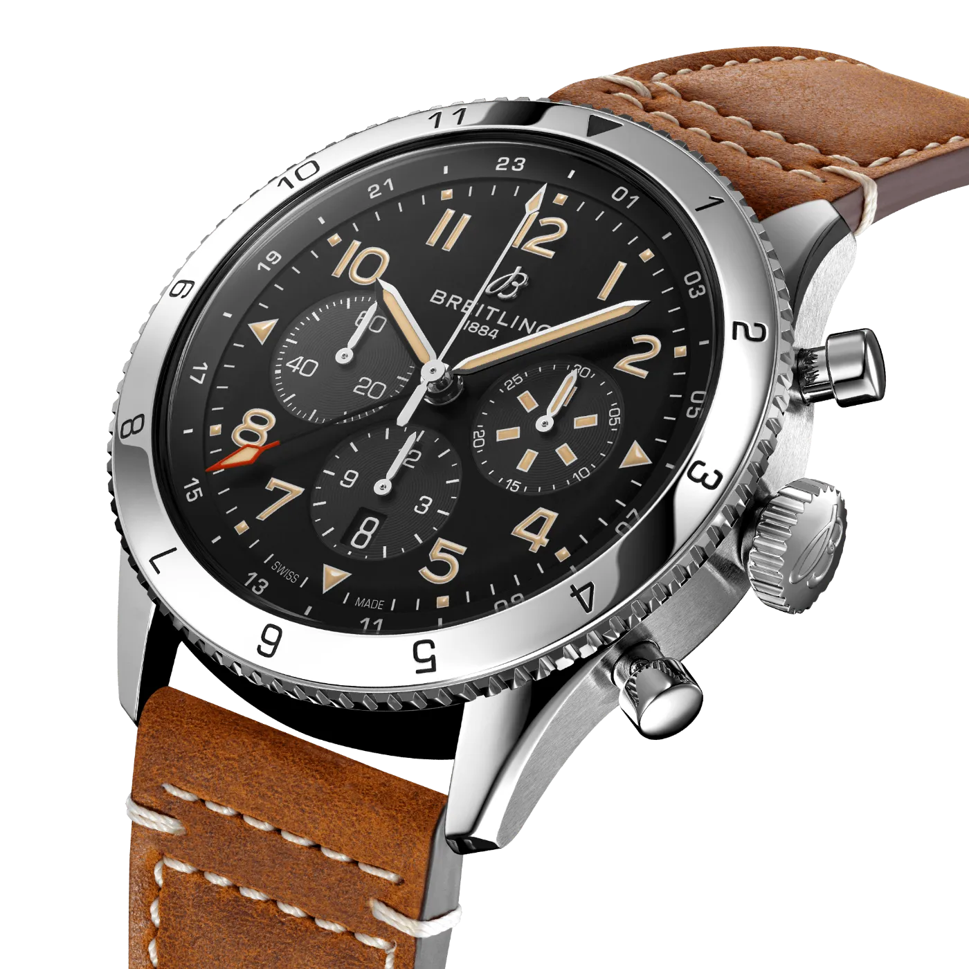 SUPER AVI B04 CHRONOGRAPH GMT 46 P-51 MUSTANG (AB04453A1B1X1)