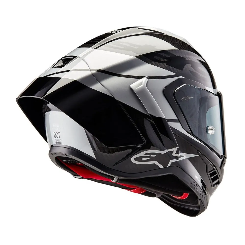 Supertech R10 Helmet Element Black Carbon/Silver/Black Gloss S