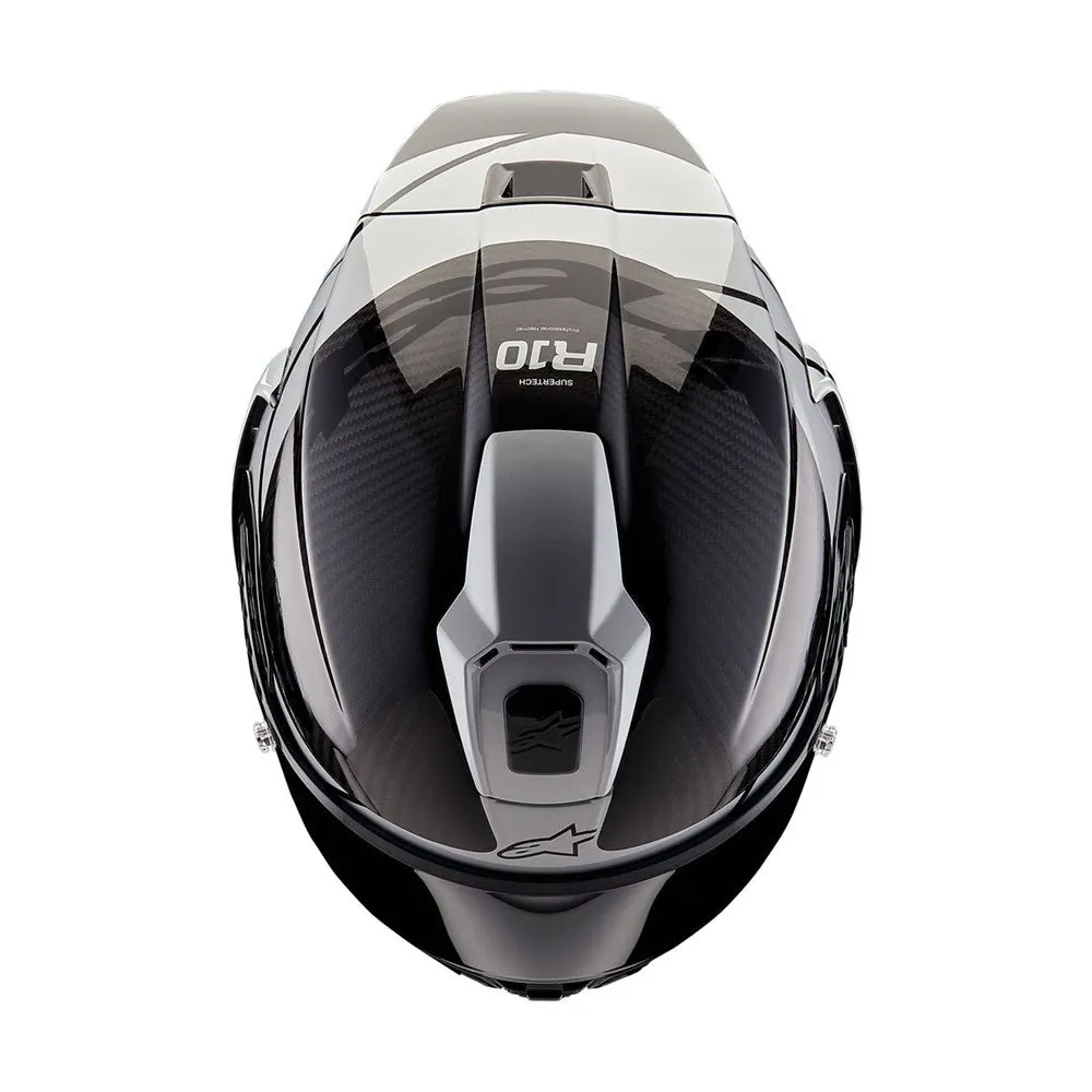 Supertech R10 Helmet Element Black Carbon/Silver/Black Gloss S