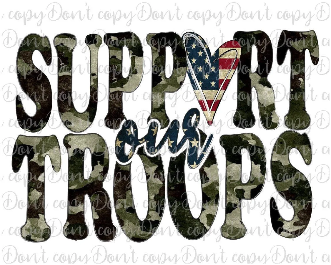 Support our troops TRANSFER