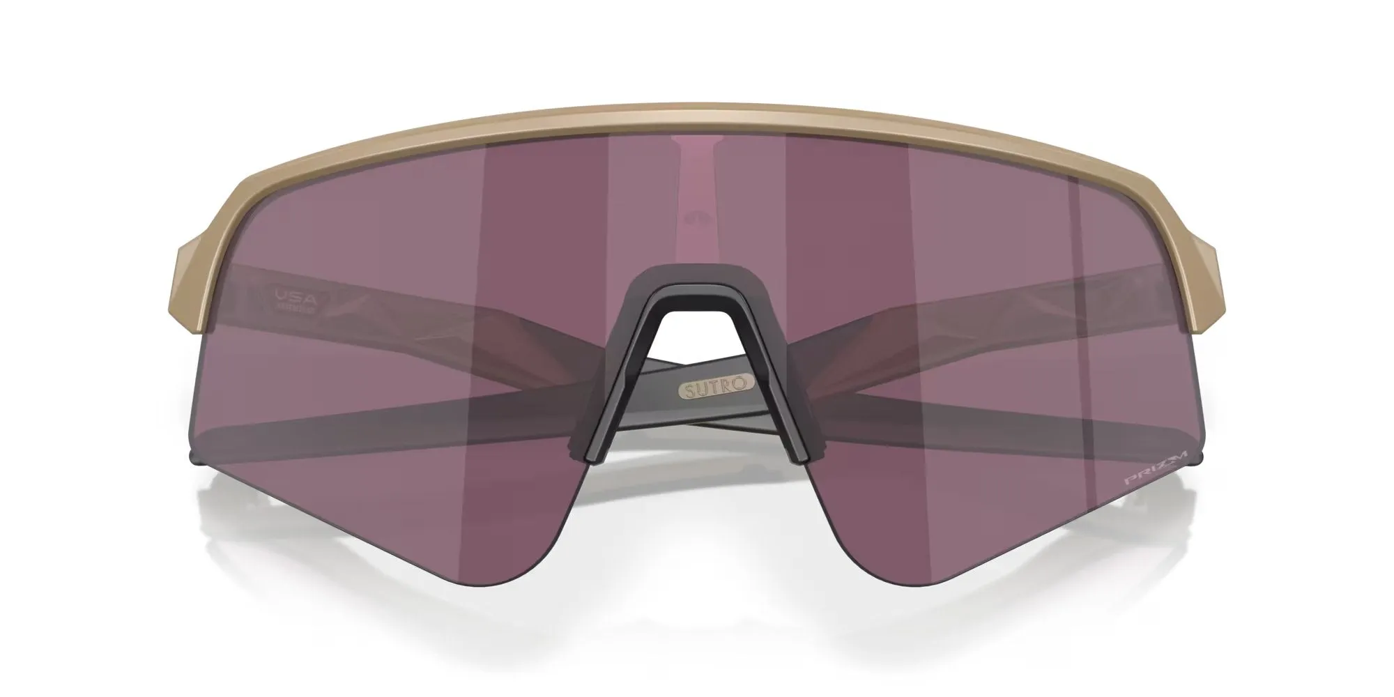 Sutro Lite Sweep - Matte Terrain Tan w/ Prizm Road Black Lenses
