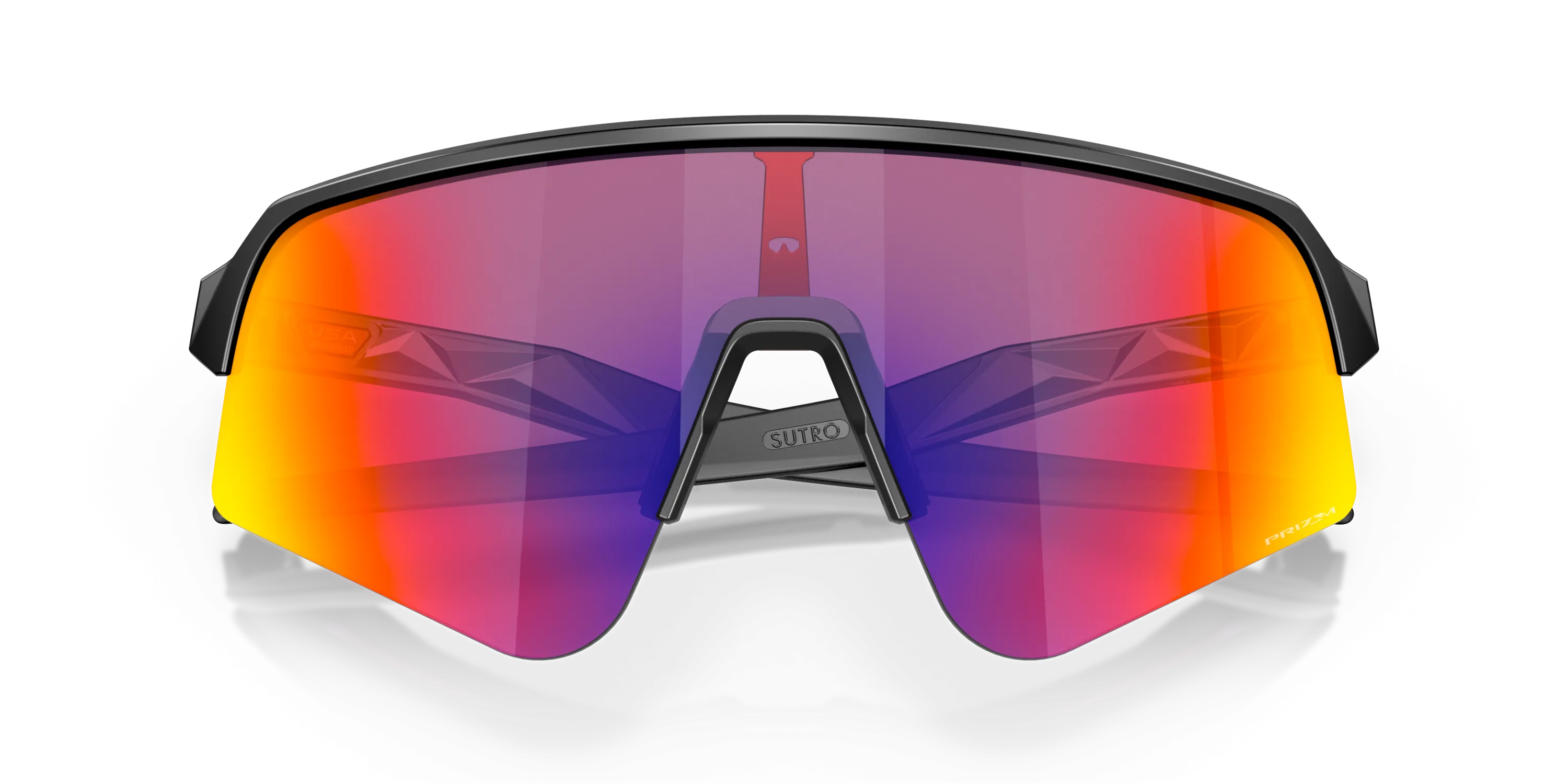 Sutro Lite Sweep Sunglasses Matte Black - Prizm Road Lens