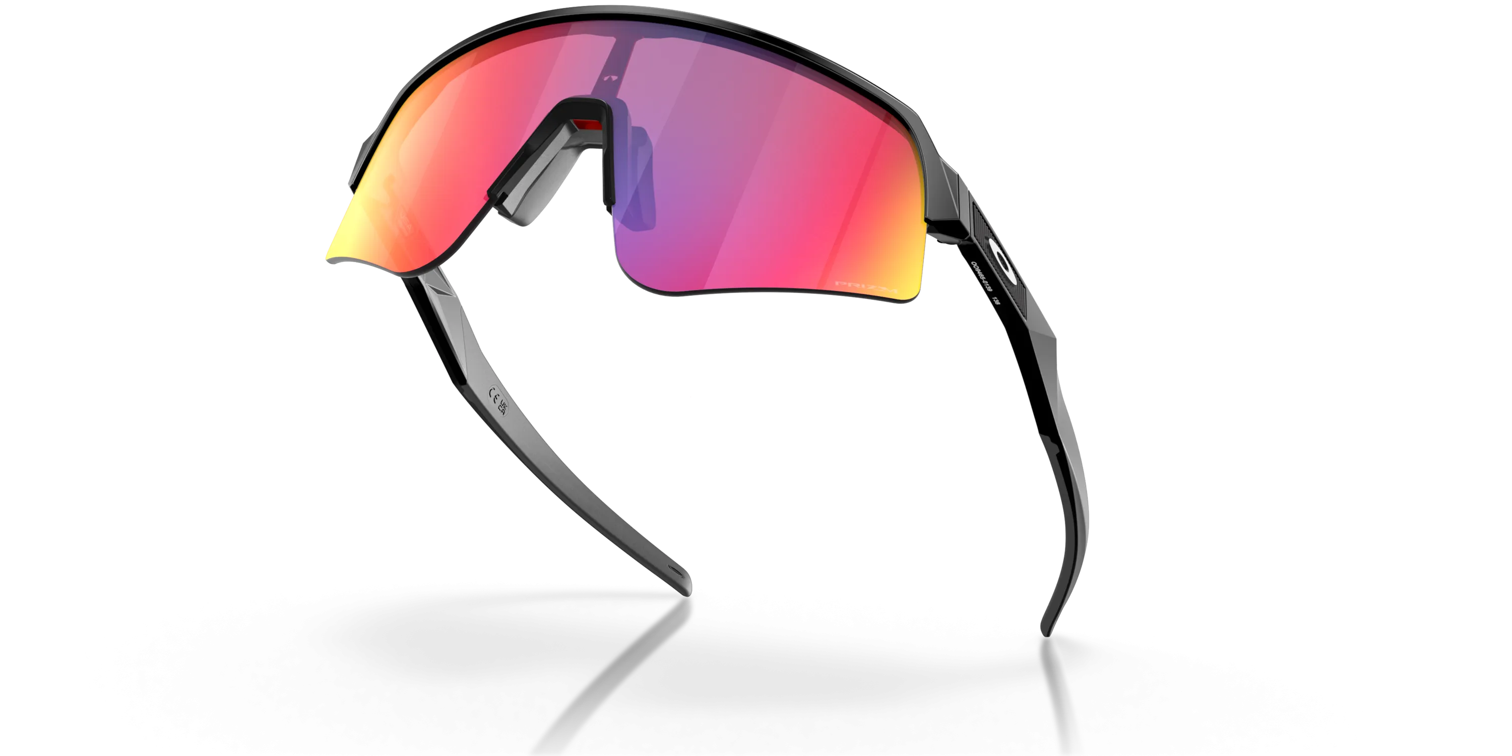 Sutro Lite Sweep Sunglasses Matte Black - Prizm Road Lens
