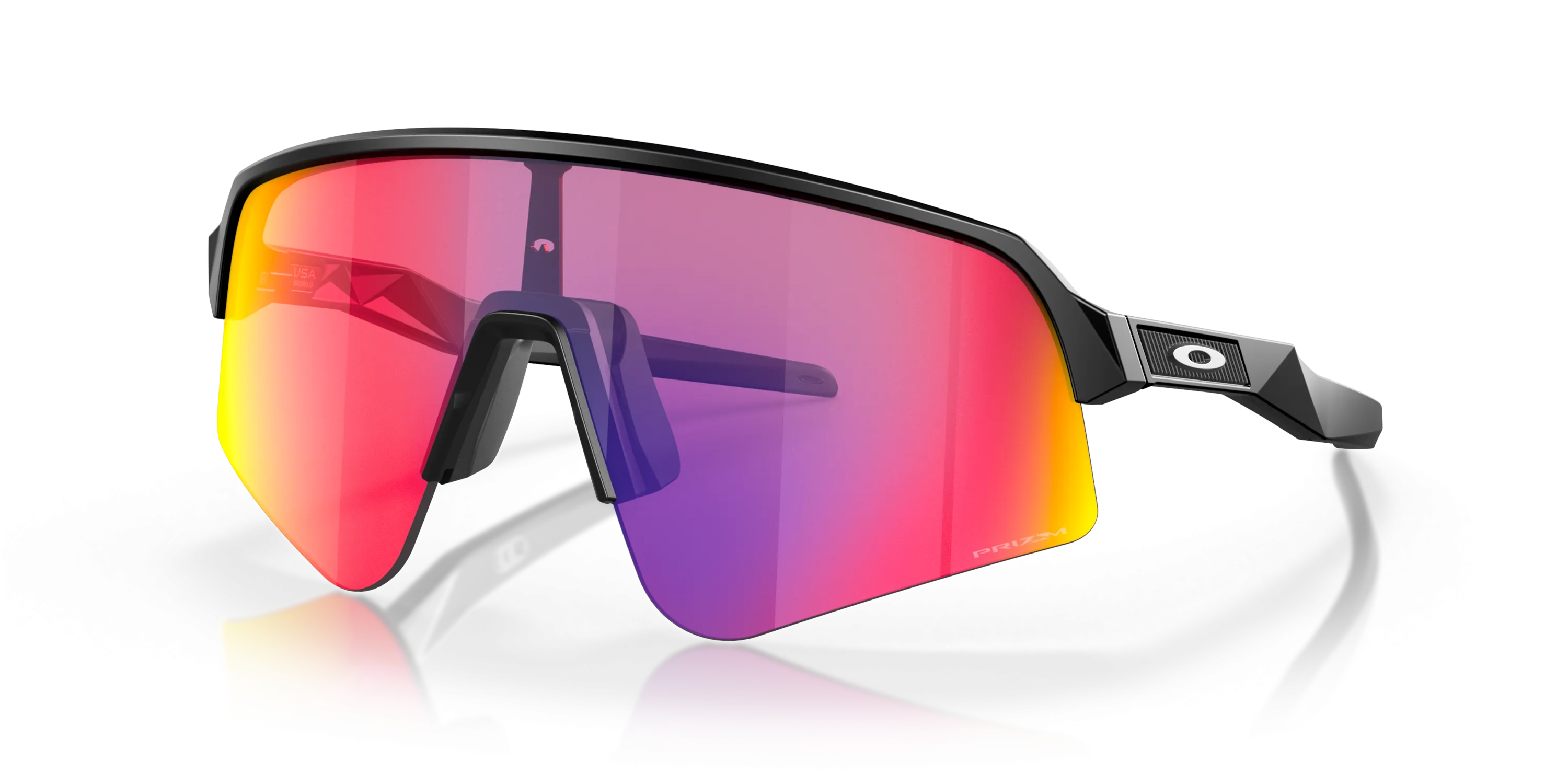 Sutro Lite Sweep Sunglasses Matte Black - Prizm Road Lens