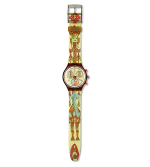 Swatch DANCING FEATHERS ORIGINALS CHrono 37mm SCO100