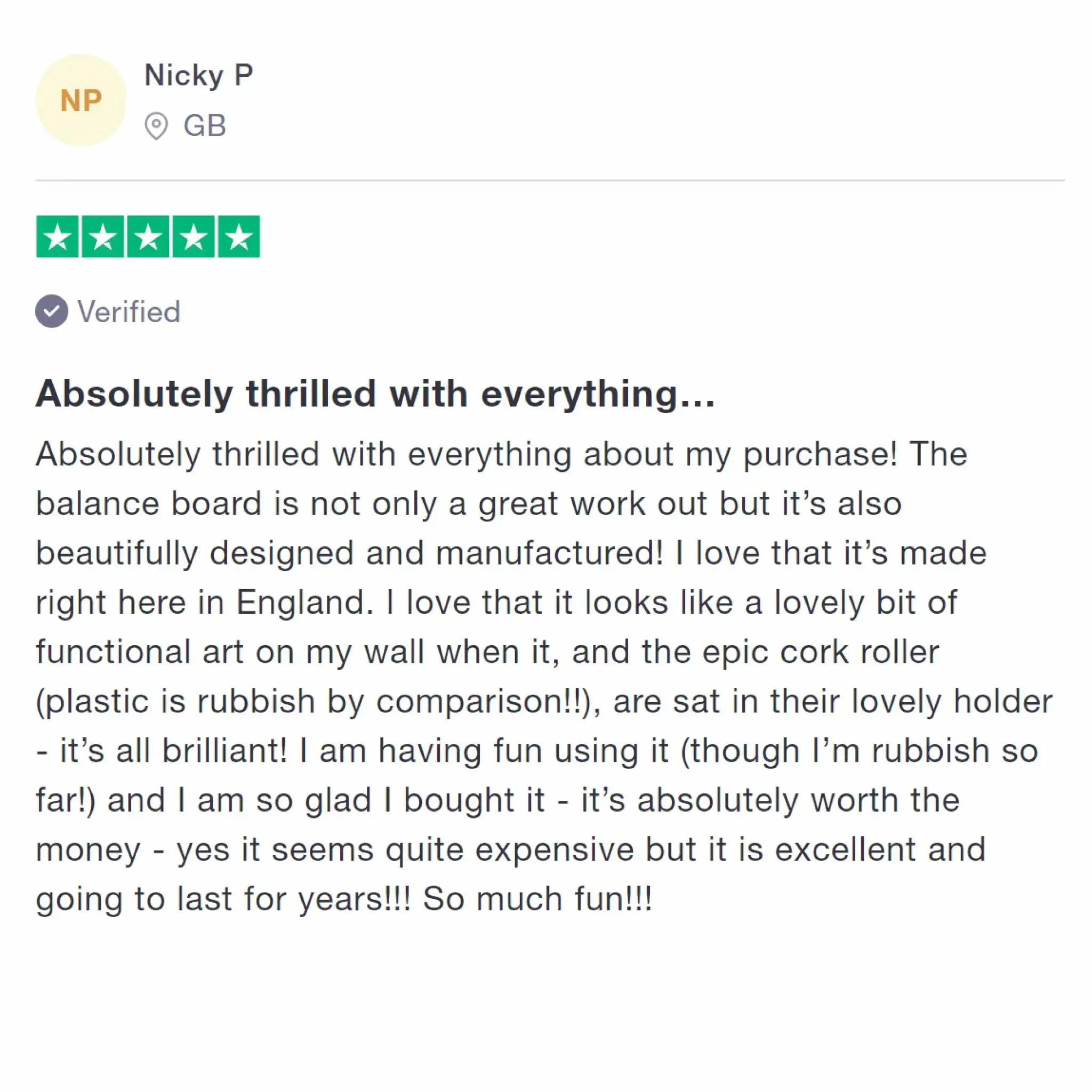Swifty Balance Board - Atlantic Blue