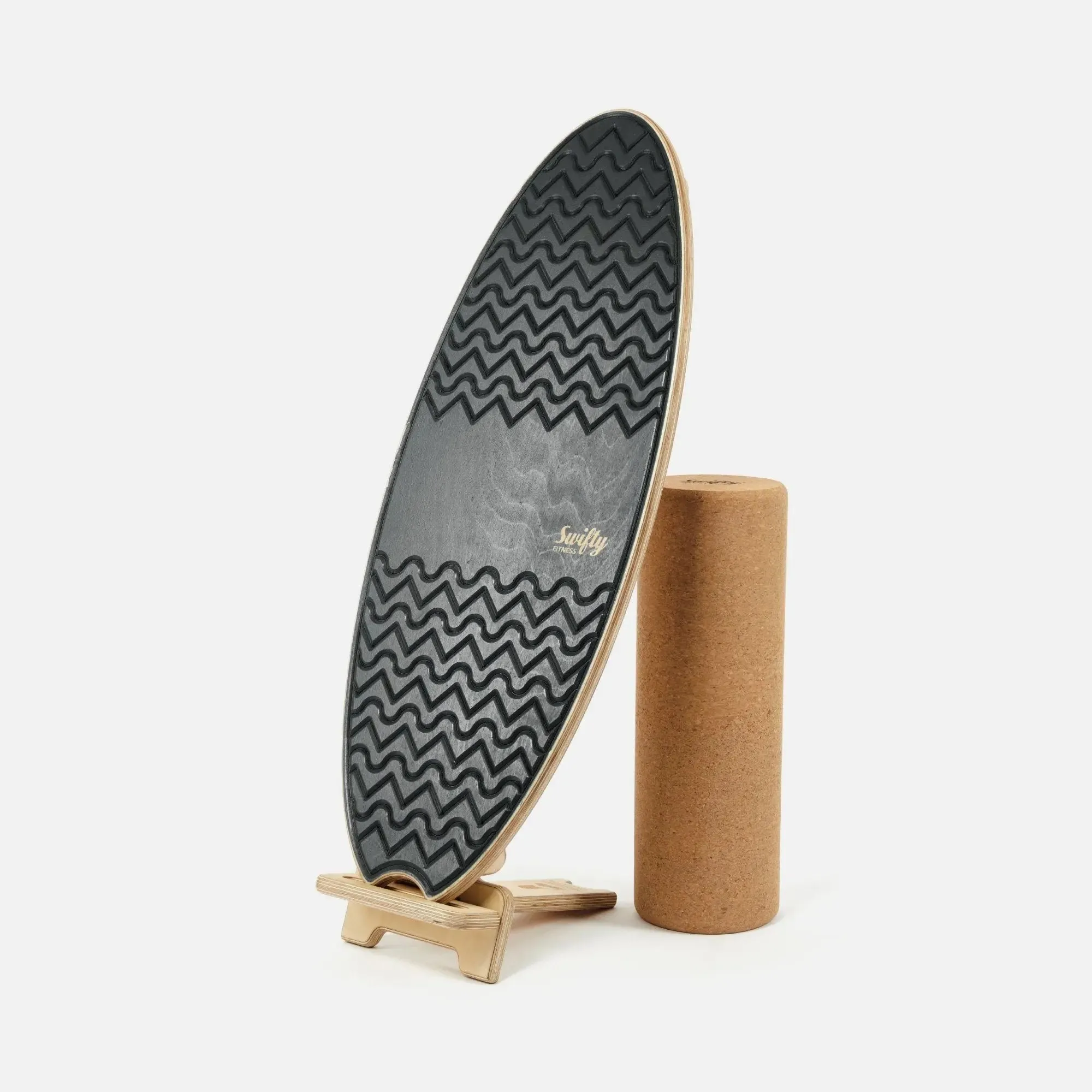 Swifty Balance Board, Roller & Wall Bracket/Floor Stand Bundle
