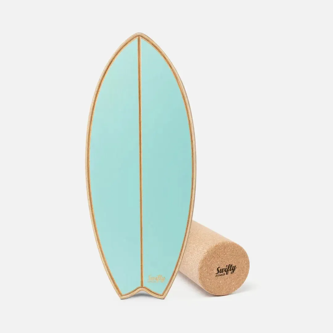 Swifty Balance Board, Roller & Wall Bracket/Floor Stand Bundle