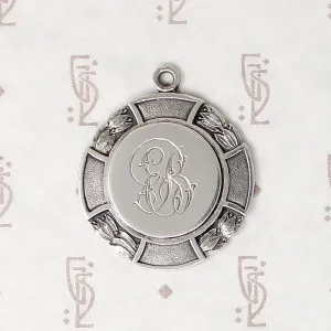 Swimming Award English Sterling Fob