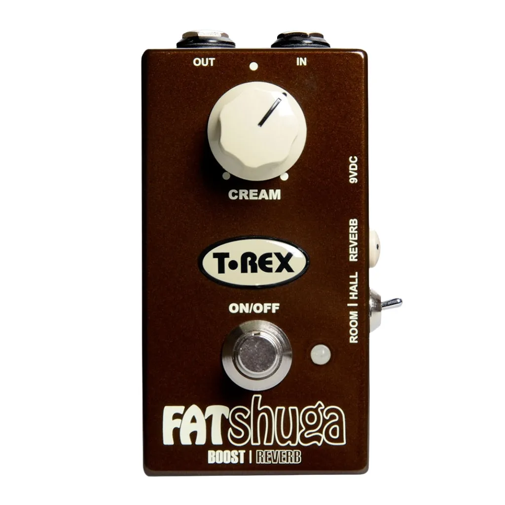 T-Rex Fat Shuga Boost and Reverb Pedal