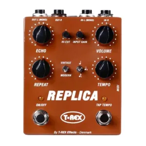 T-Rex Replica True Stereo Delay Pedal